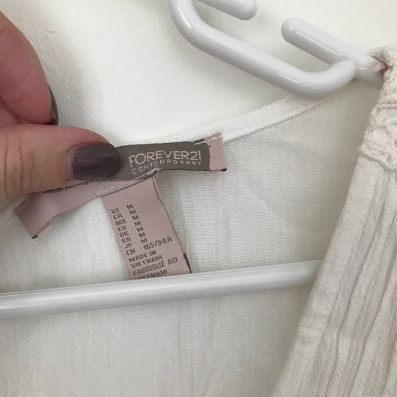 Boho white blouse - Picture 5 of 5